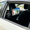 Taxi Backseat Advertising Display