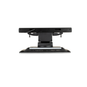 10.1 inch taxi headrest display installed with a secure anti-theft mounting bracket.