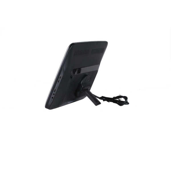 11.6 Inch Taxi LCD Display Side View Side view of a slim 11.6 inch taxi LCD advertising display.