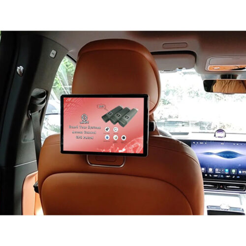 10.1 Inch Taxi Headrest Advertising Display Front View