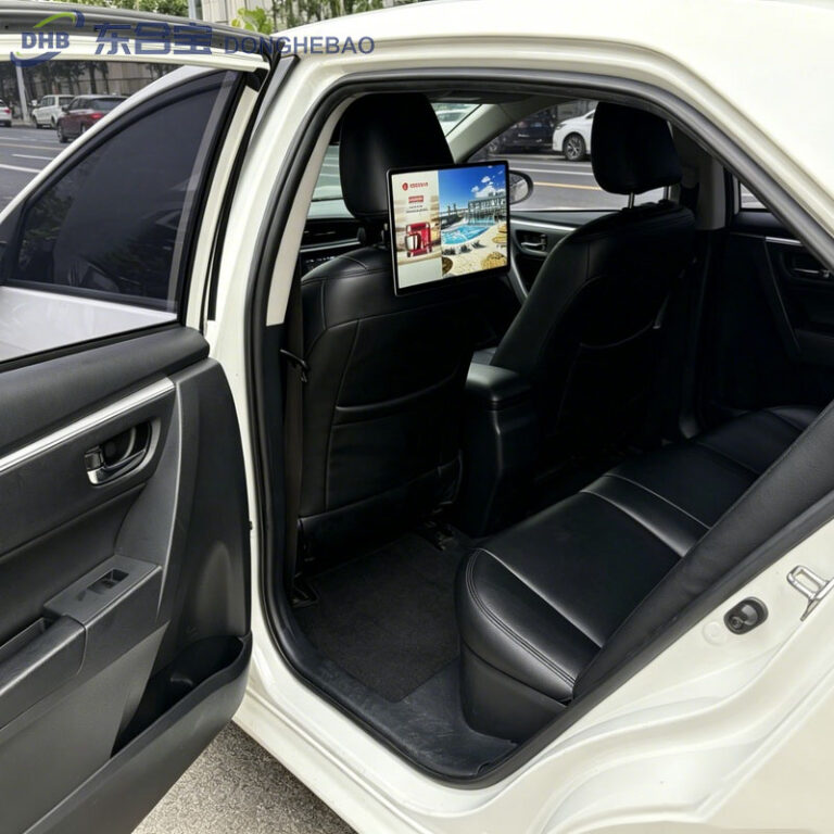 taxi headrest tablet